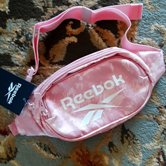 pink reebok fanny pack